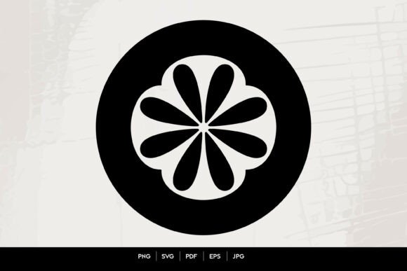 Download Abstract Floral Circle Symbol - Premium Bundle