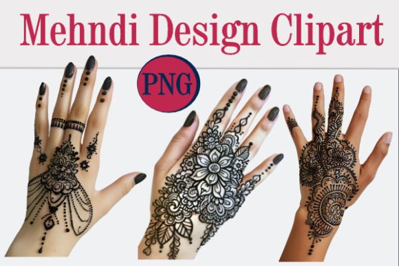 Download Mehndi Henna Design Hands Clipart PNG - Henna Collection