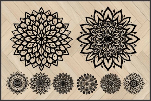 Download Black Line Art Mandala - Premium Resources