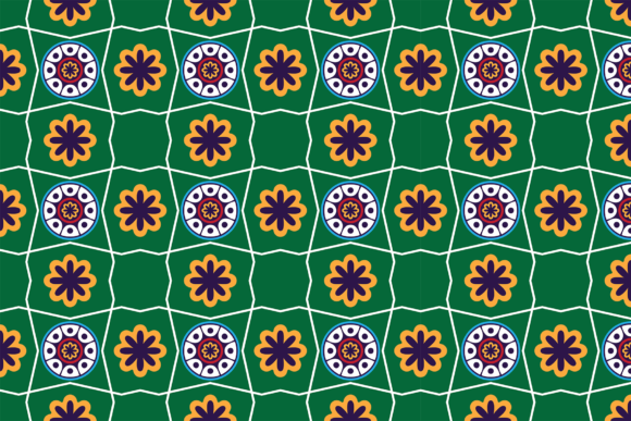 Download Flat Design Creative Arabesque Pattern - Arabesque Collection