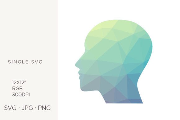 Download Geometrical Pattern,  Human Head - Premium Resources